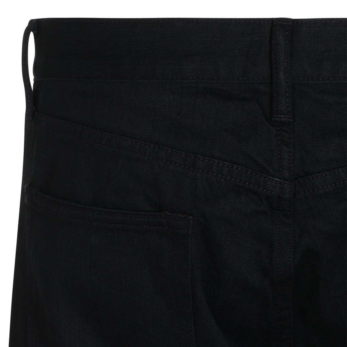 BLACK COTTON JEANS