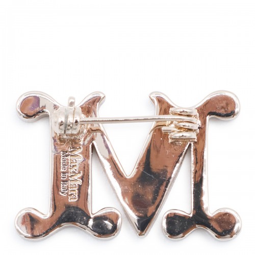 GOLD TONE METAL BROOCH