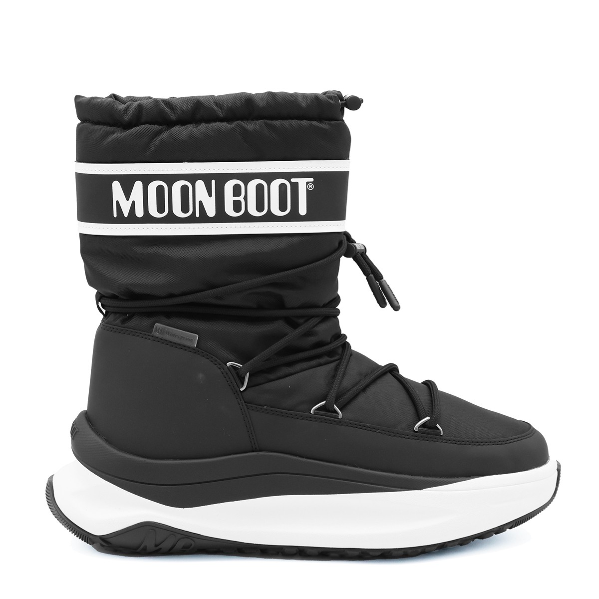 BLACK AND WHITE MOON247 POLAR BOOTS