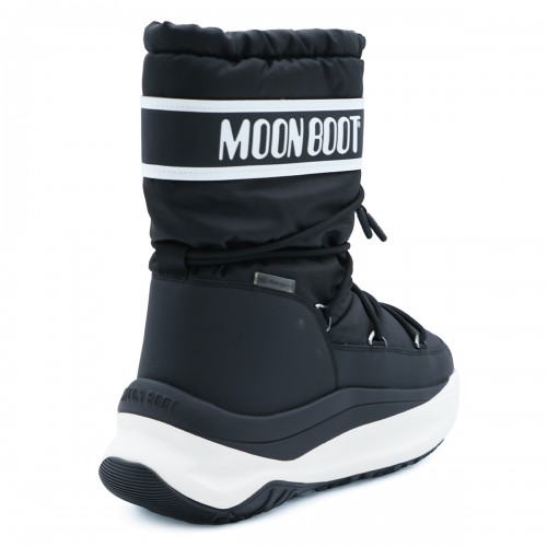 BLACK AND WHITE MOON247 POLAR BOOTS