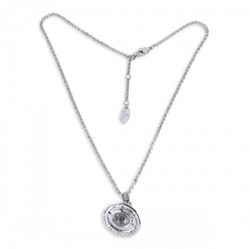 PLATINUM BRASS NECKLACE 2