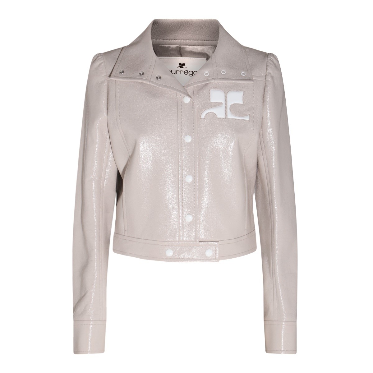 MASTIC GREY COTTON CASUAL JACKET