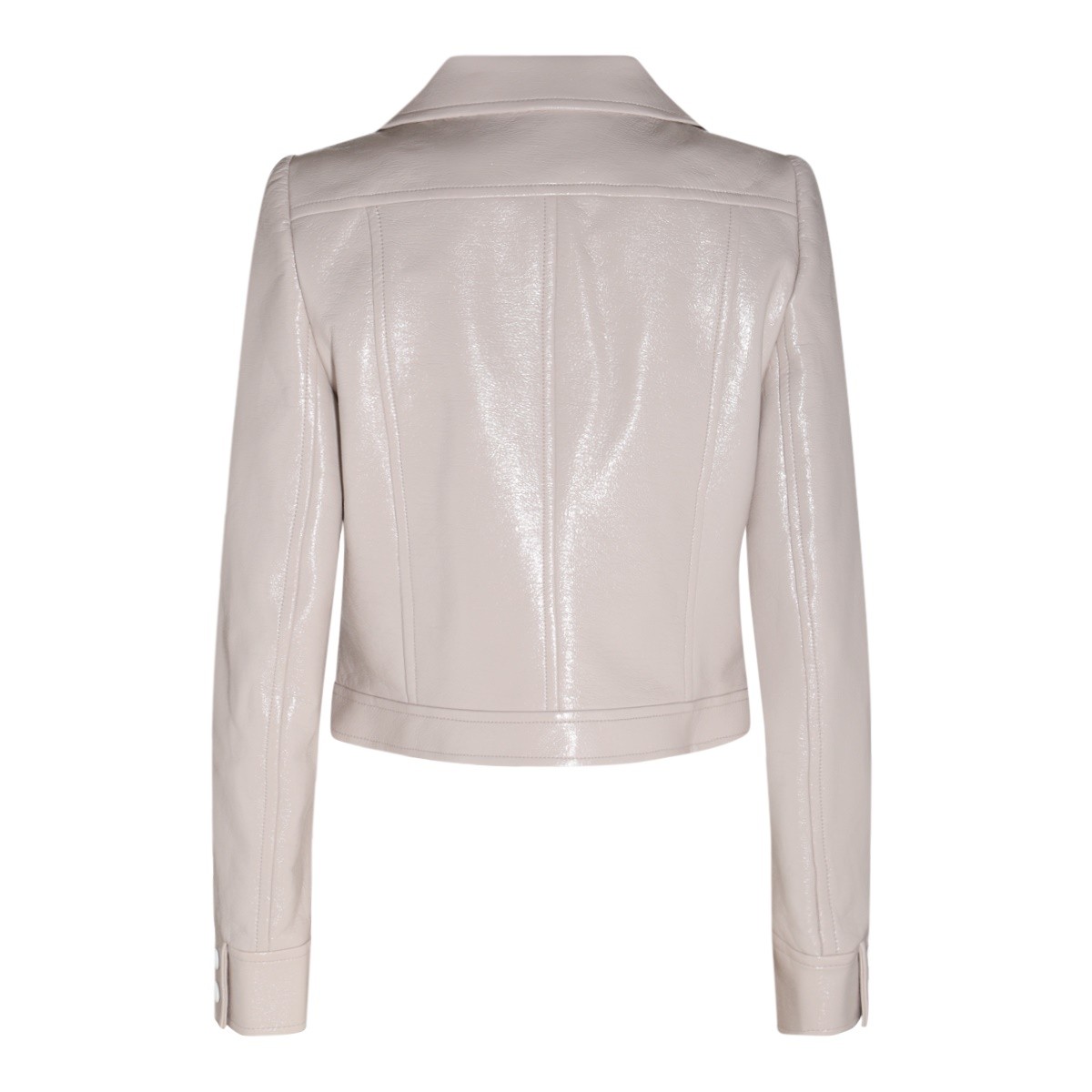 MASTIC GREY COTTON CASUAL JACKET