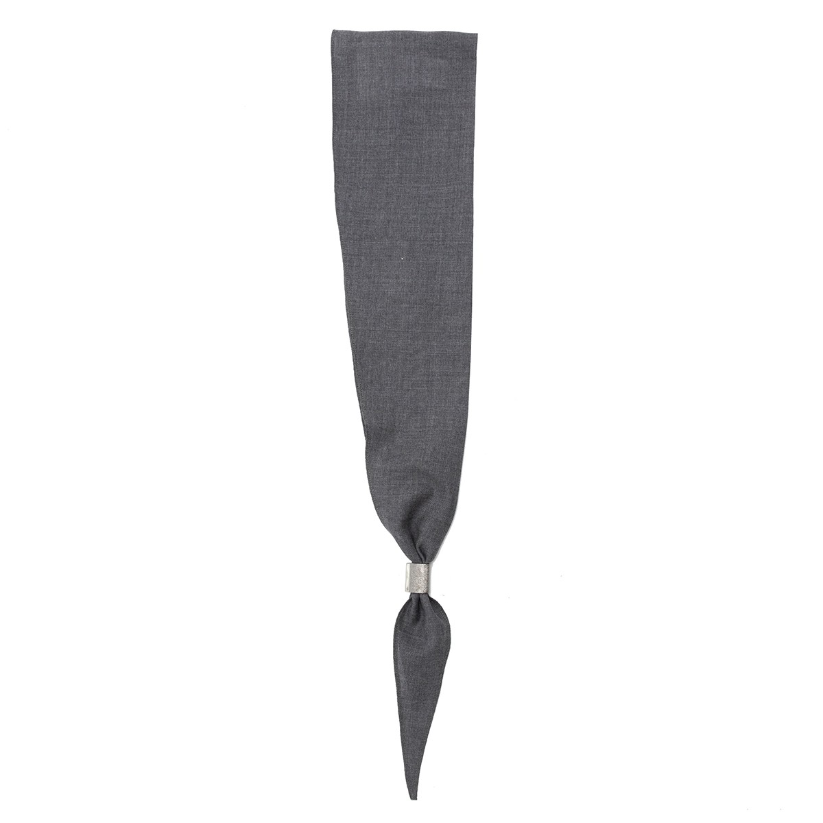GREY WOOL TIE