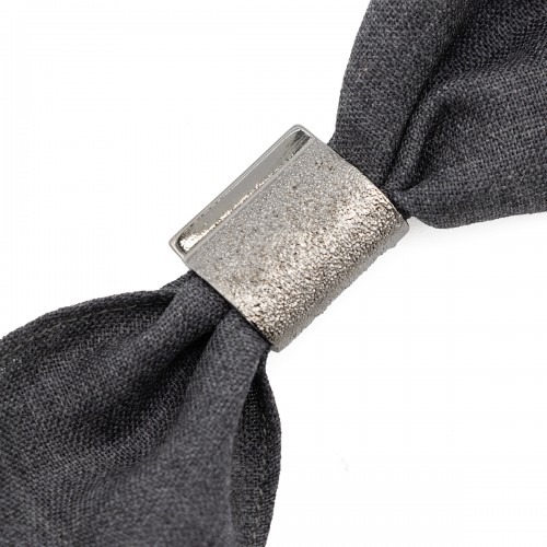 GREY WOOL TIE