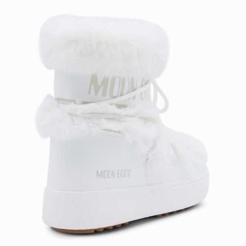 WHITE L TRACK BOOTS