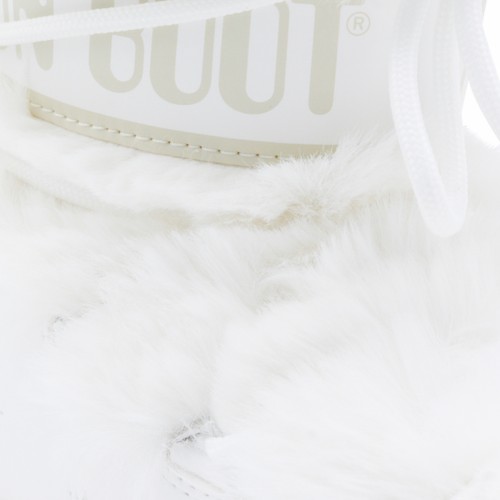 WHITE L TRACK BOOTS