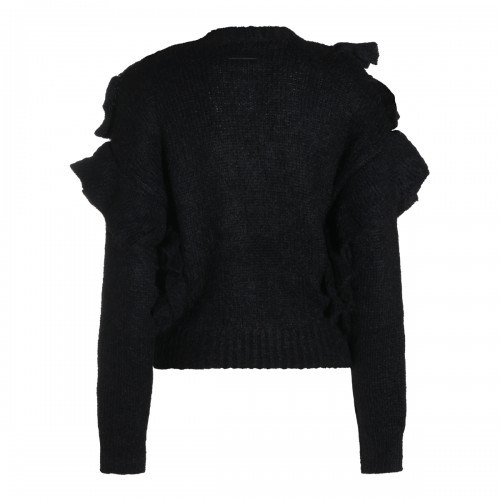 BLACK WOOL KNITWEAR 2