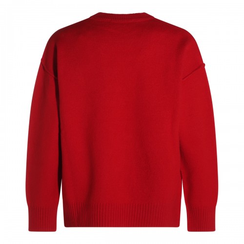RED WOOL KNITWEAR 2