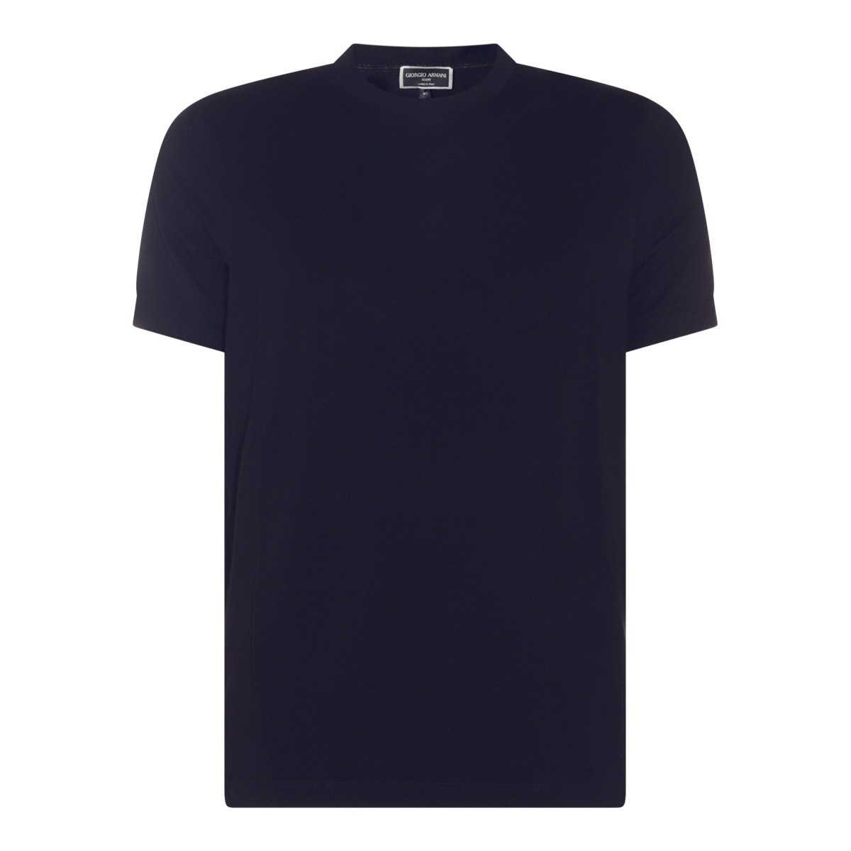 BLUE VISCOSE T-SHIRT