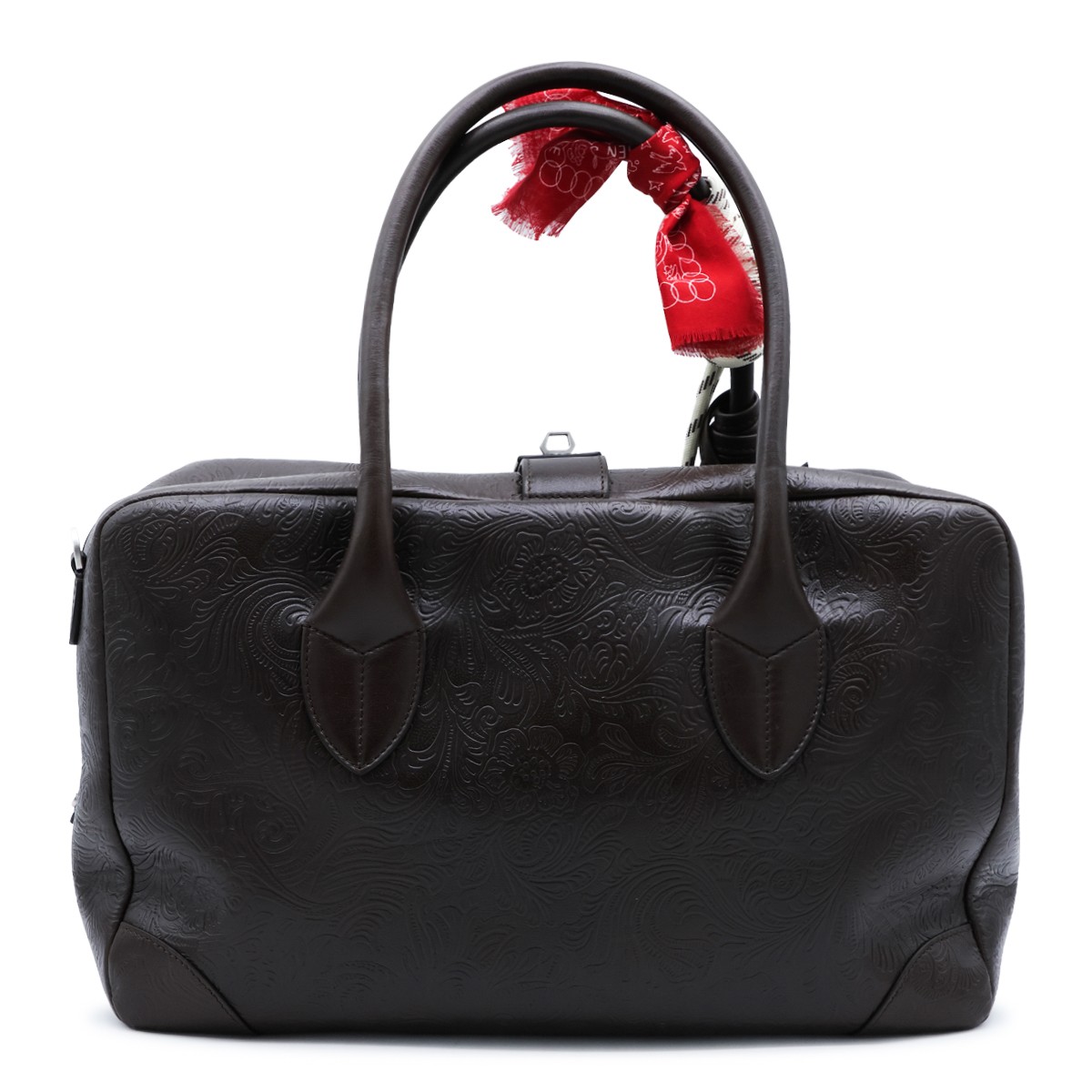 MAHOGANY LEATHER VITA MEDIUM  TOP...