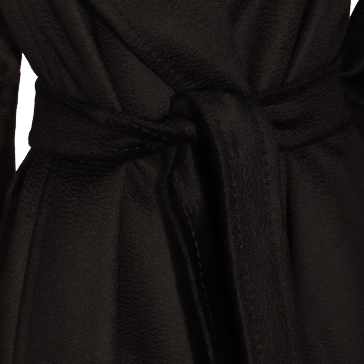 BLACK LEATHER COAT