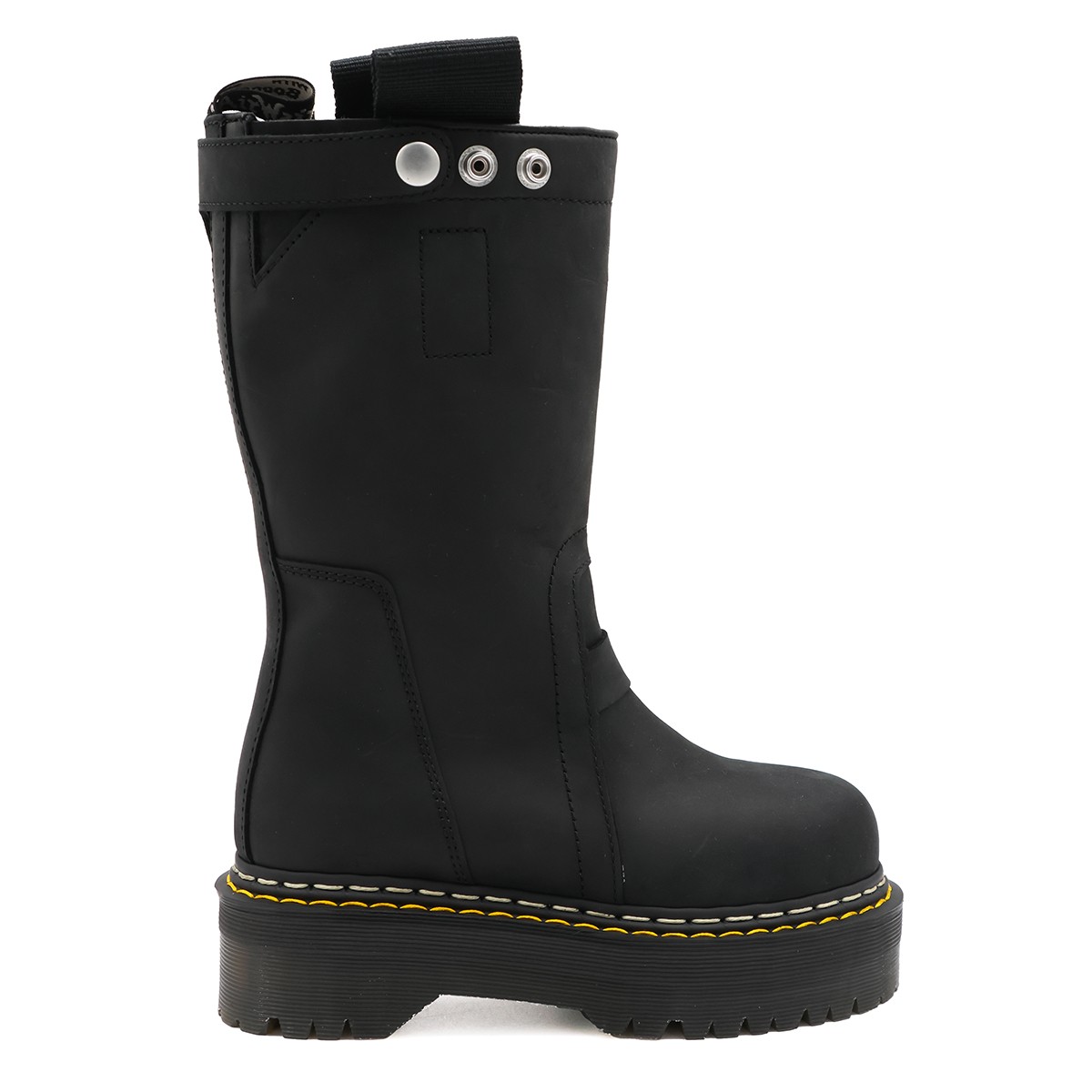 BLACK LEATHER BOOTS