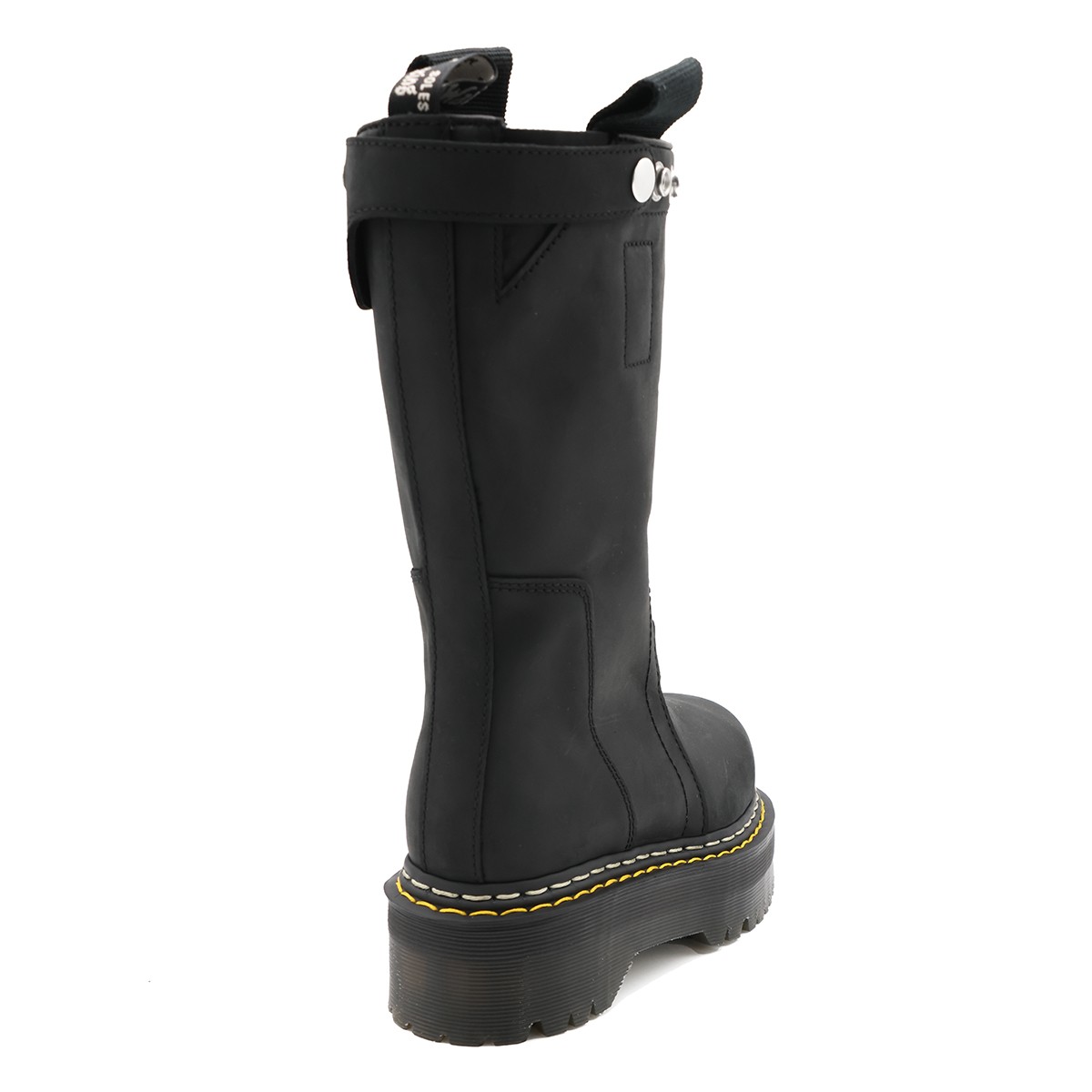 BLACK LEATHER BOOTS