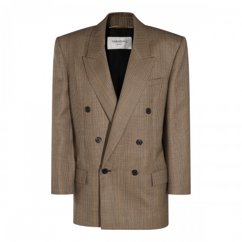 BEIGE WOOL BLAZER