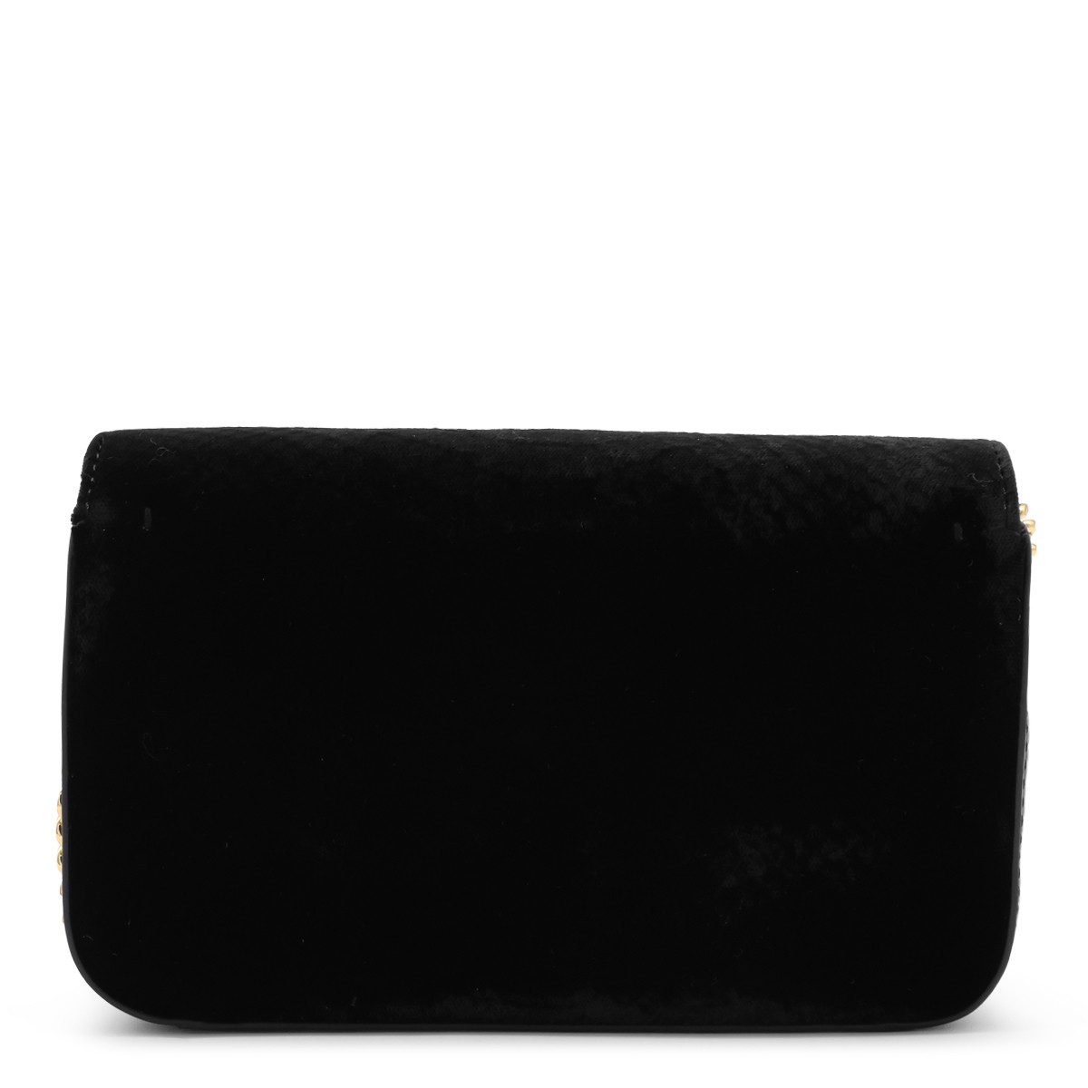 BLACK VELVET SHOULDER BAG