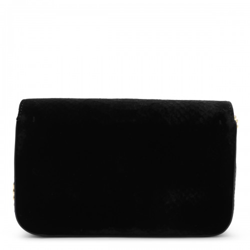 BLACK VELVET SHOULDER BAG