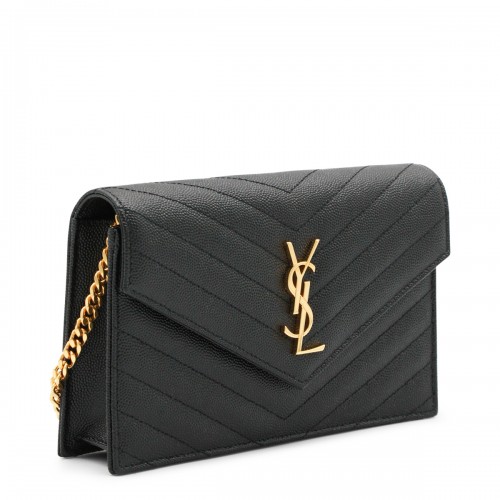 BLACK LEATHER ENVELOPE MINI... 2