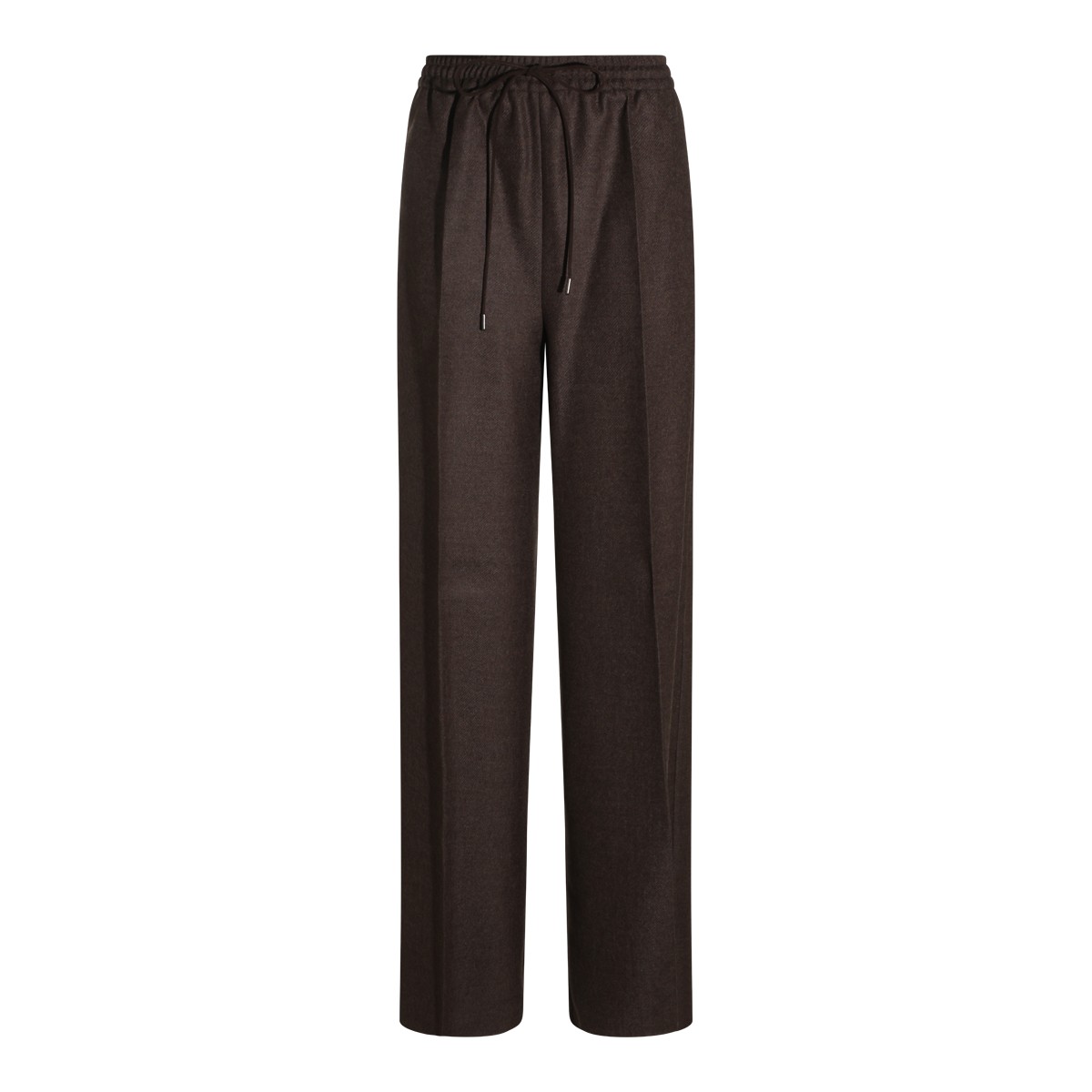 DARK BROWN WOOL MXSPANTONE PANT