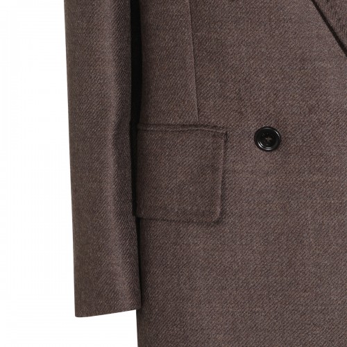 CHOCOLATE WOOL BLAZER