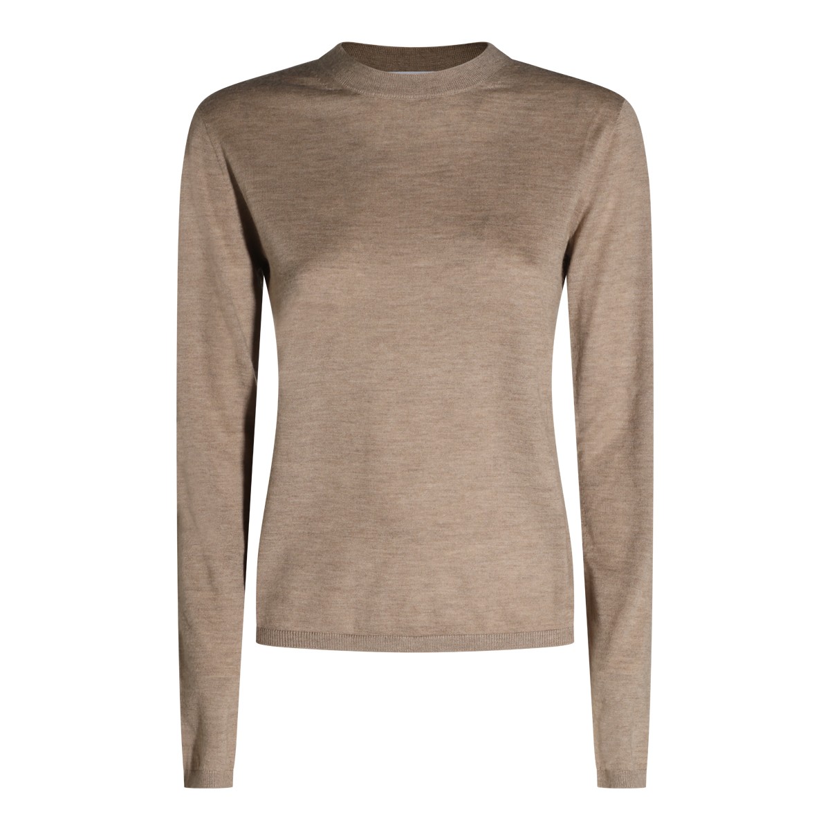 BEIGE CASHMERE KNITWEAR