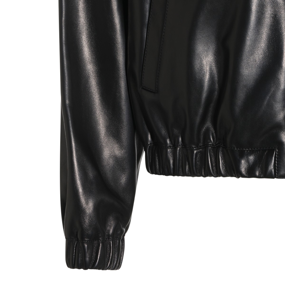 BLACK LEATHER JACKET