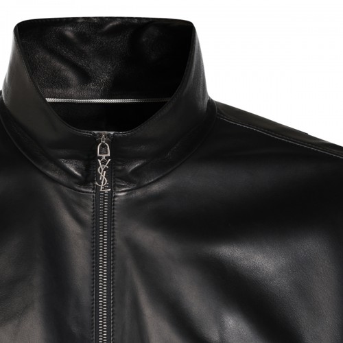 BLACK LEATHER JACKET