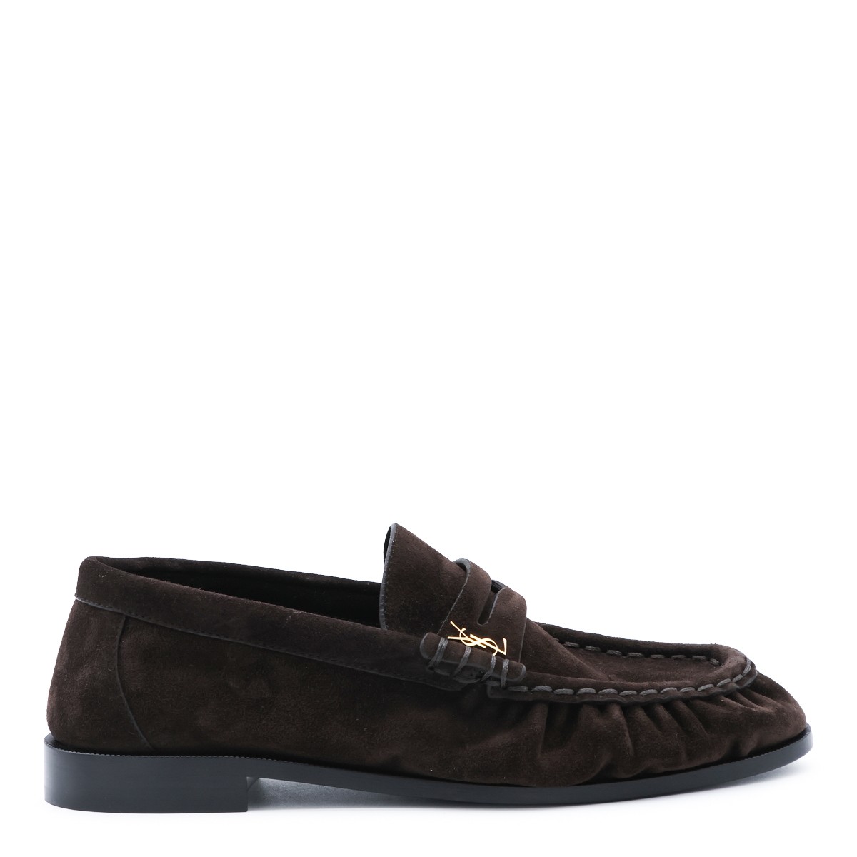 BROWN LEATHER LOAFERS