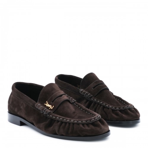 BROWN LEATHER LOAFERS 2