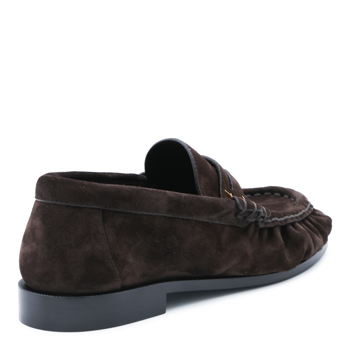 BROWN LEATHER LOAFERS