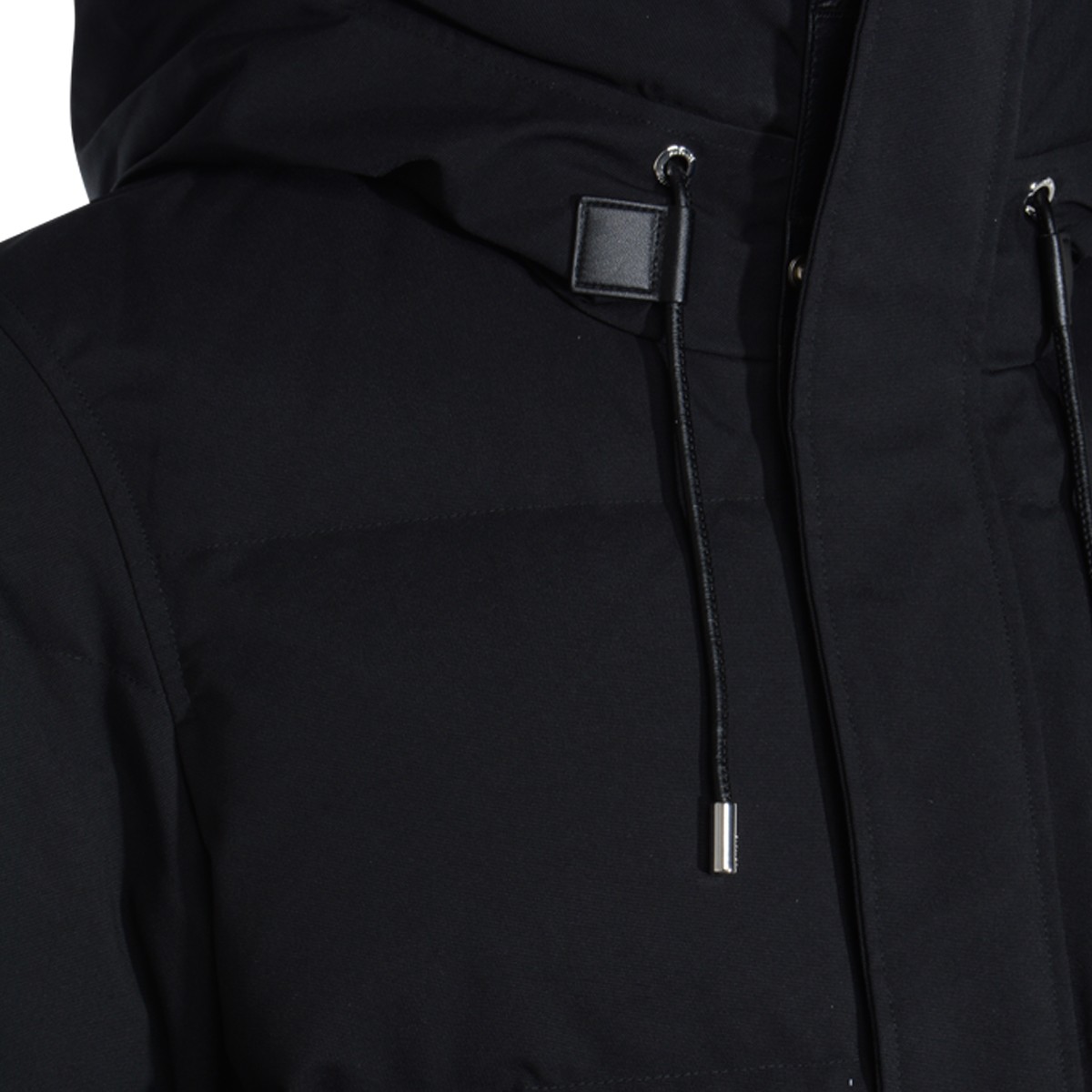 BLACK DOWN JACKET