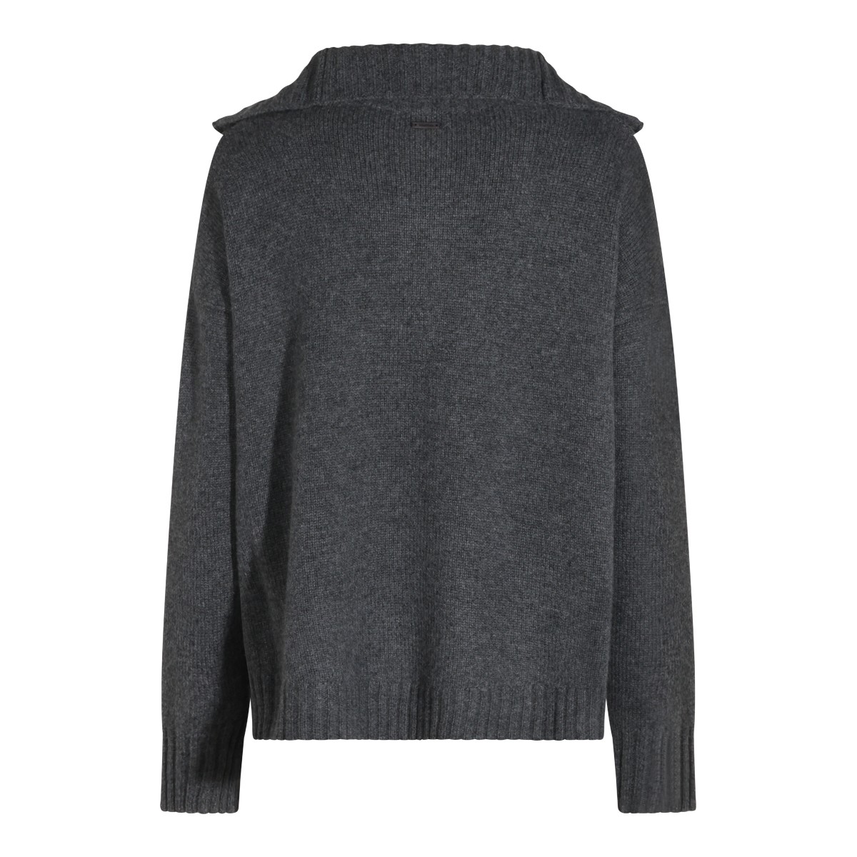 DARK GREY CASHMERE KNITWEAR
