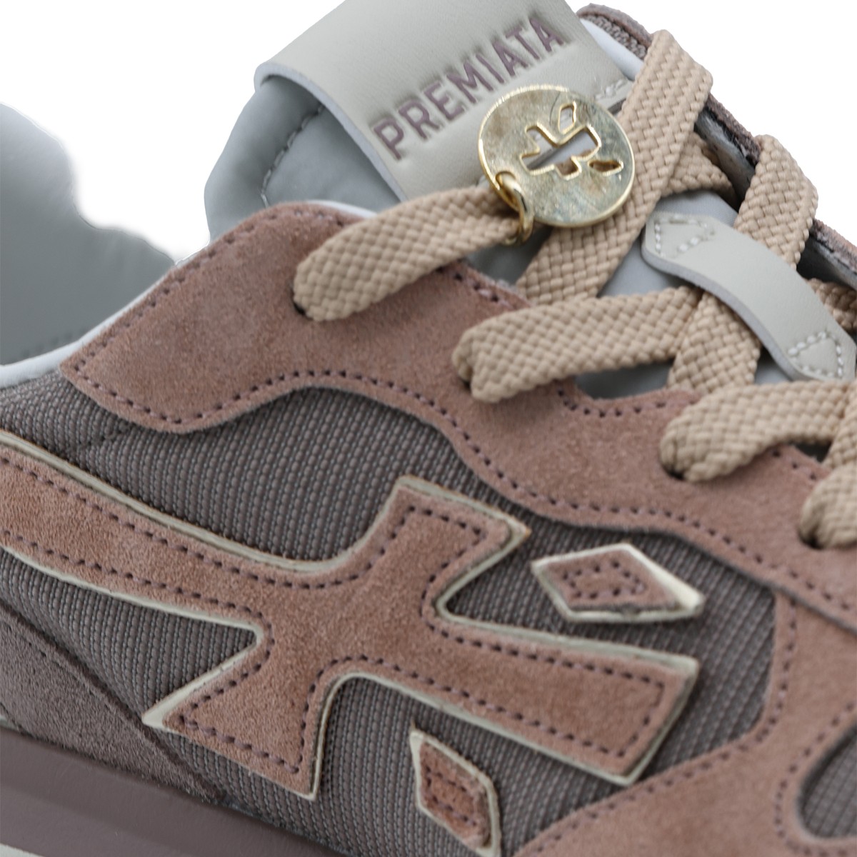 PINK LEATHER SNEAKERS