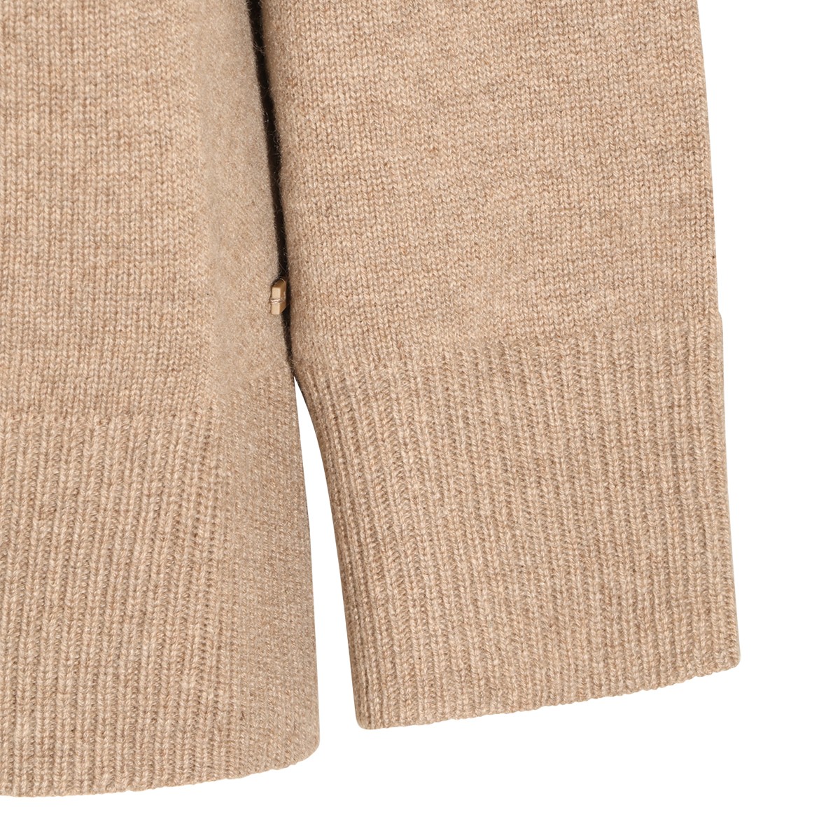 BEIGE CASHMERE KNITWEAR