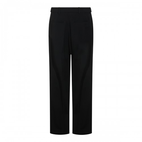BLACK WOOL PANTS 2