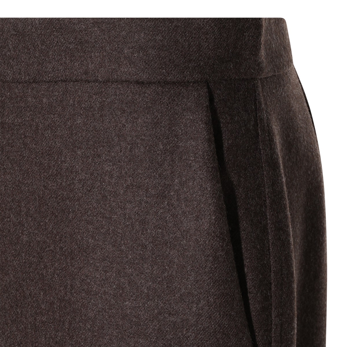 DARK BROWN SKIRT