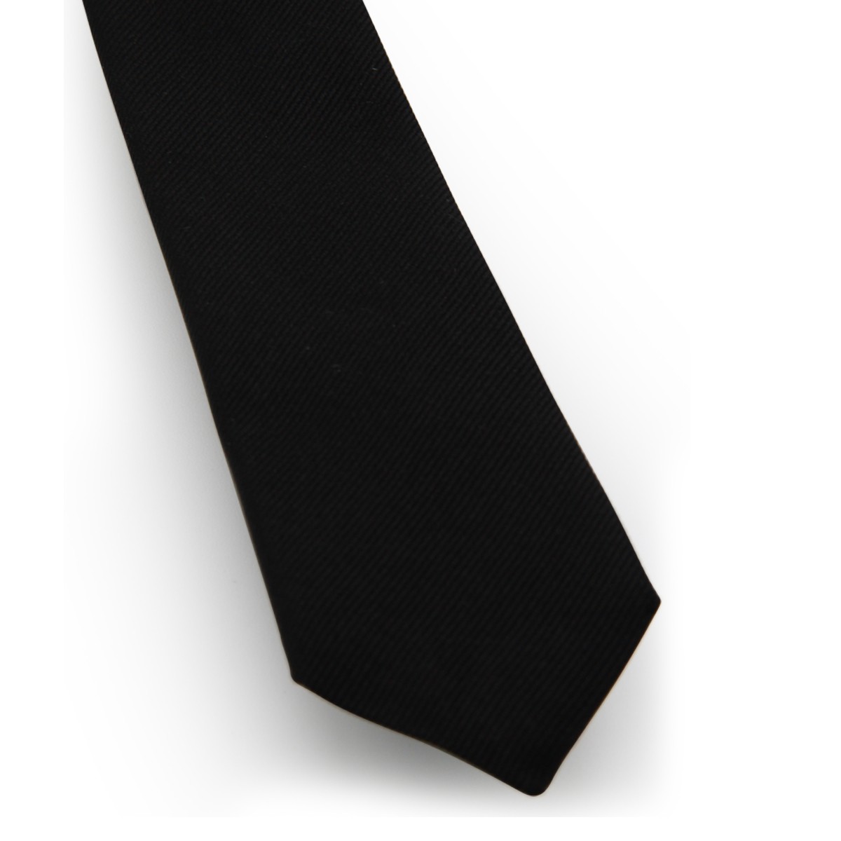 BLACK SILK TIE
