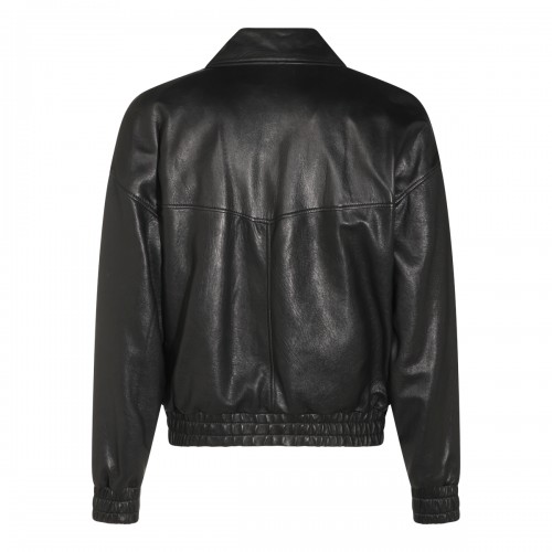 BLACK LEATHER JACKET