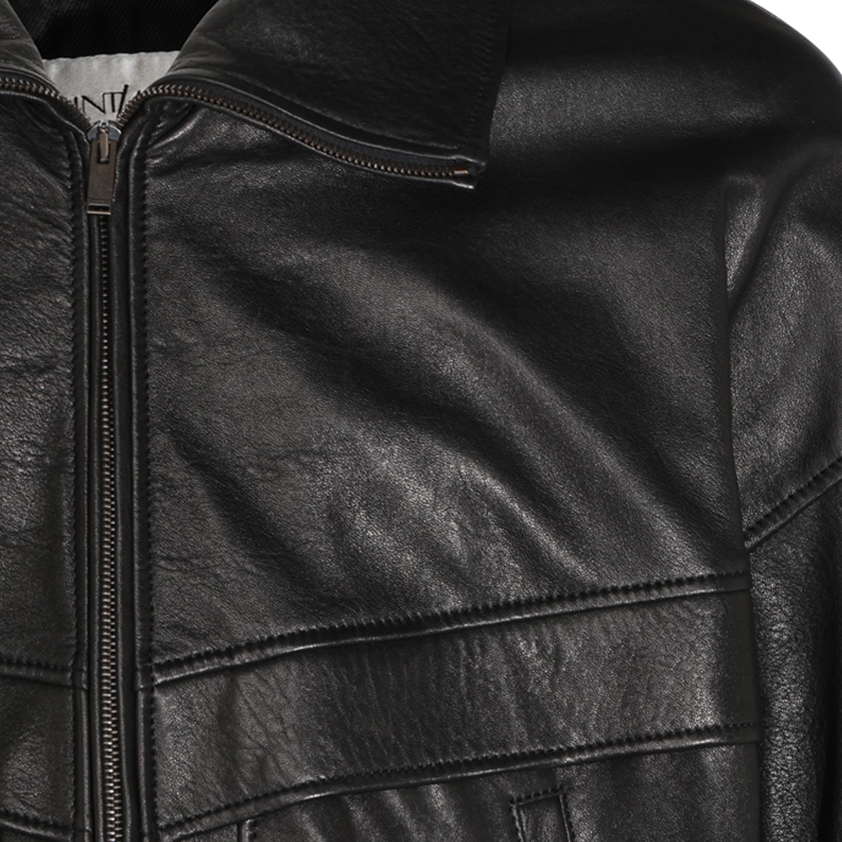 BLACK LEATHER JACKET