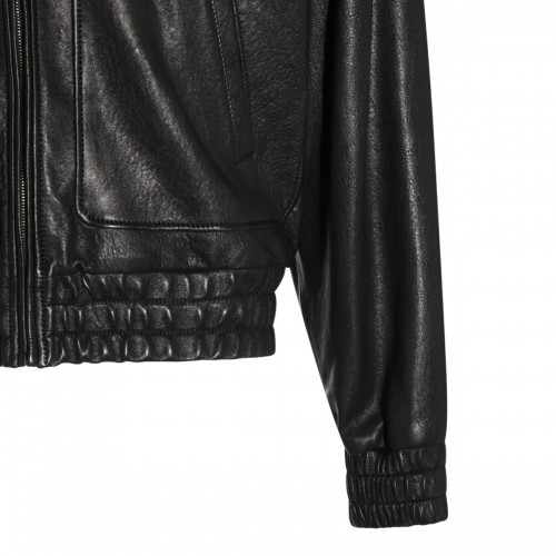BLACK LEATHER JACKET
