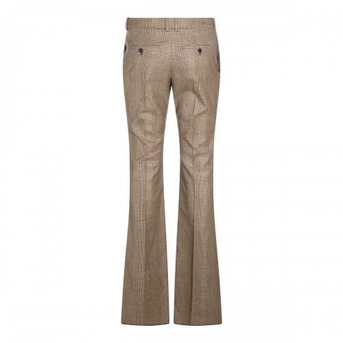 BEIGE WOOL PANT