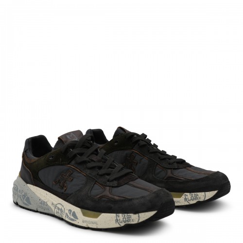 CHARCOAL GREY SUEDE SNEAKERS 2