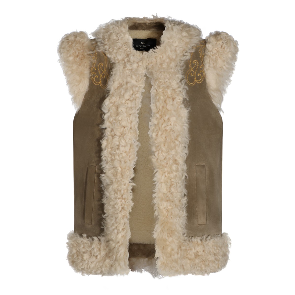BEIGE LEATHER JACKET