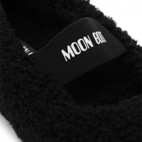 BLACK WOOL FLATS