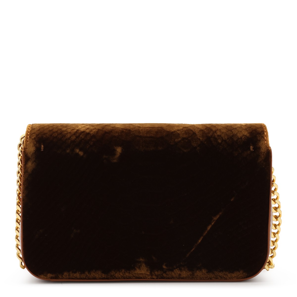 AMBER VELVET SHOULDER BAG