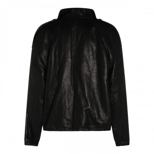 BLACK LEATHER JACKET
