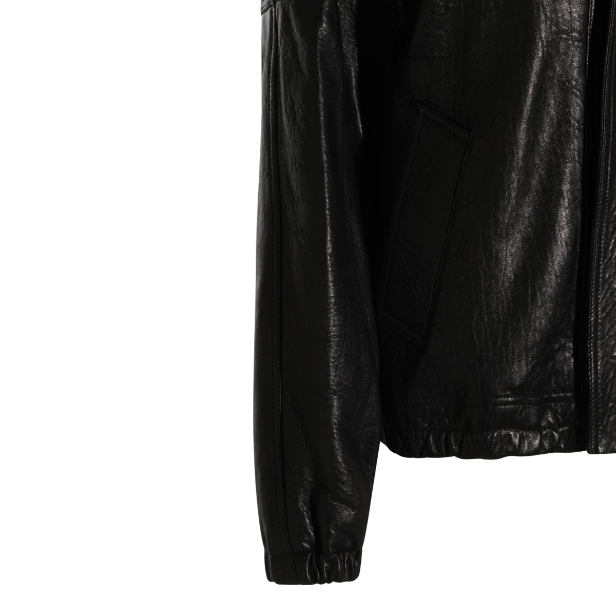 BLACK LEATHER JACKET