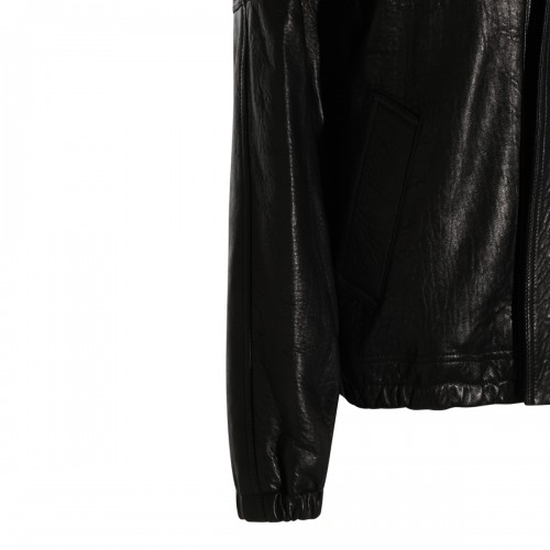 BLACK LEATHER JACKET