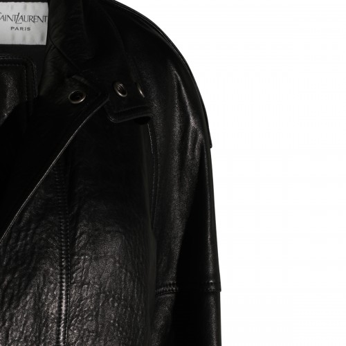 BLACK LEATHER JACKET
