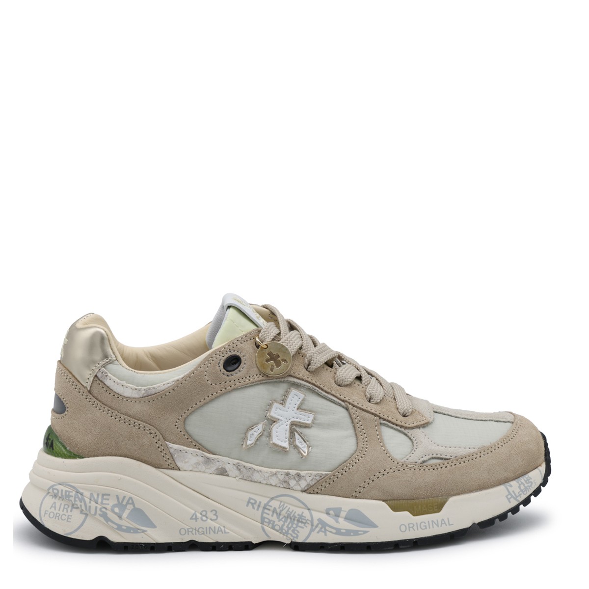 LIGHT BEIGE SUEDE SNEAKERS
